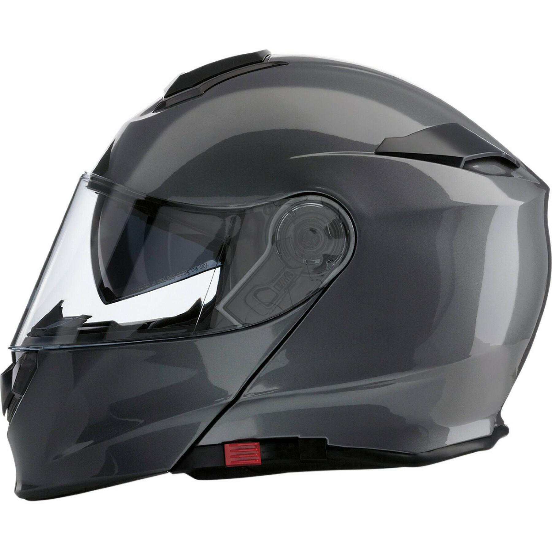 Full face motorcycle helmet Z1R solaris dark silver