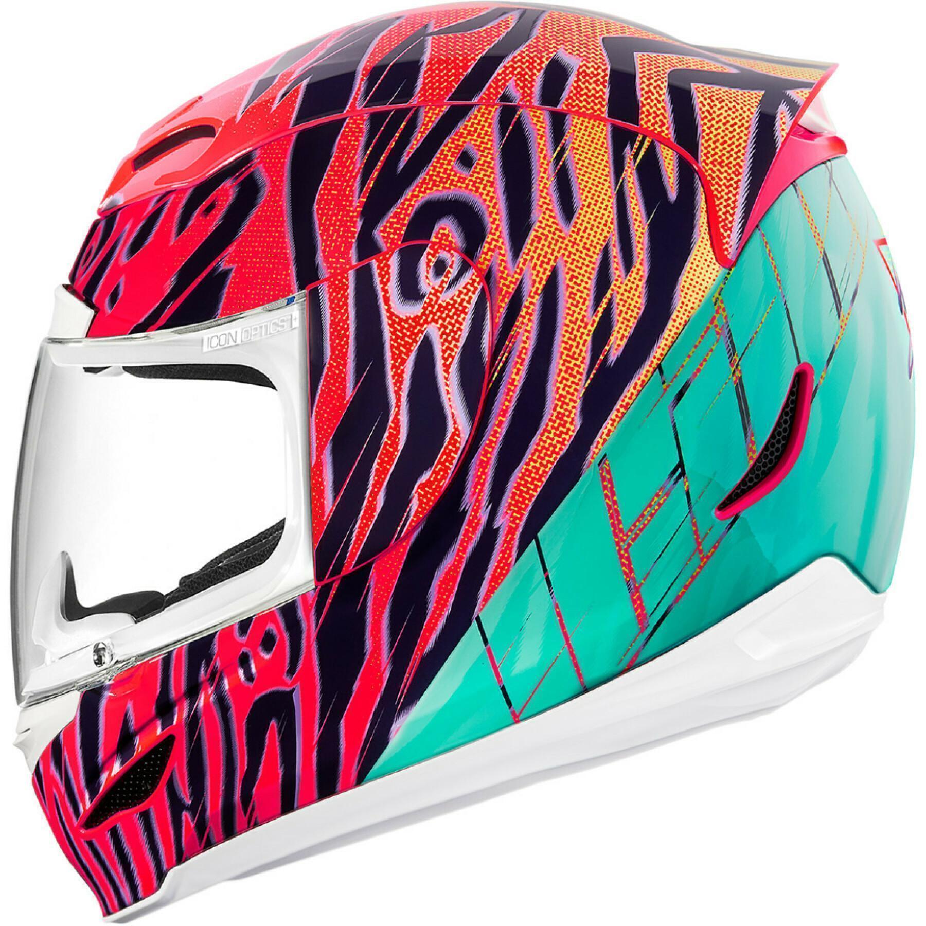 Full face motorcycle helmet Icon am wildchild