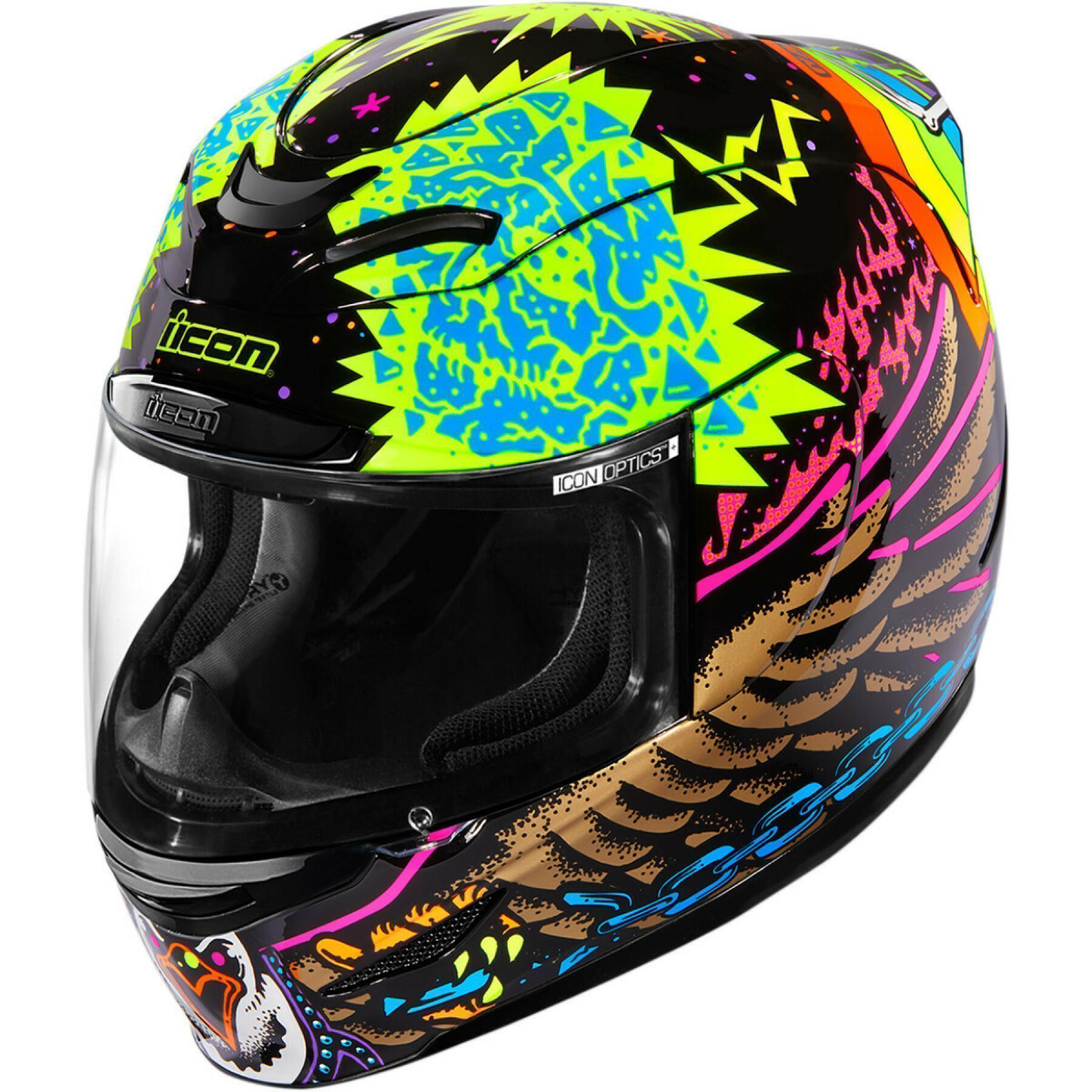 Full face motorcycle helmet Icon am tl