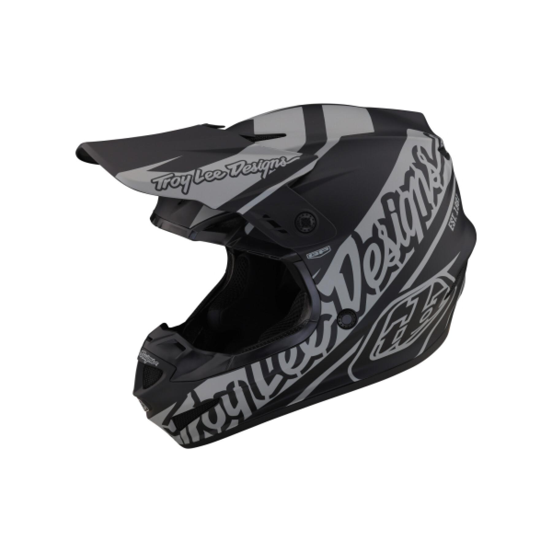 full face BMX riding helmet Troy Lee Designs GP Slice