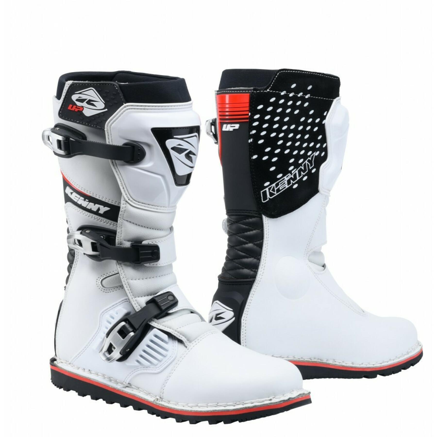 Motocross boots Kenny trial up