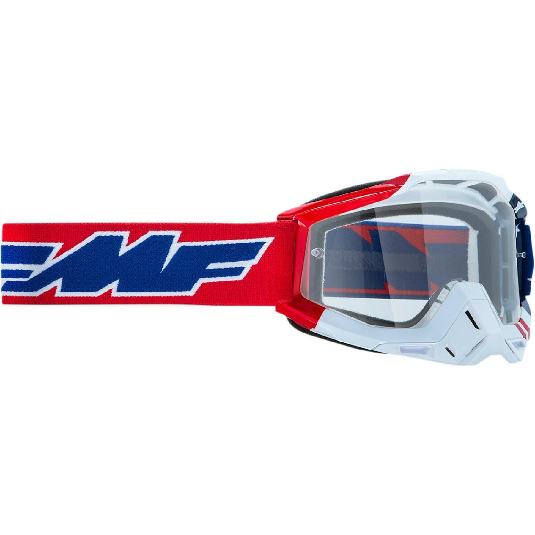 Motorcycle cross goggles FMF Vision us of a clr