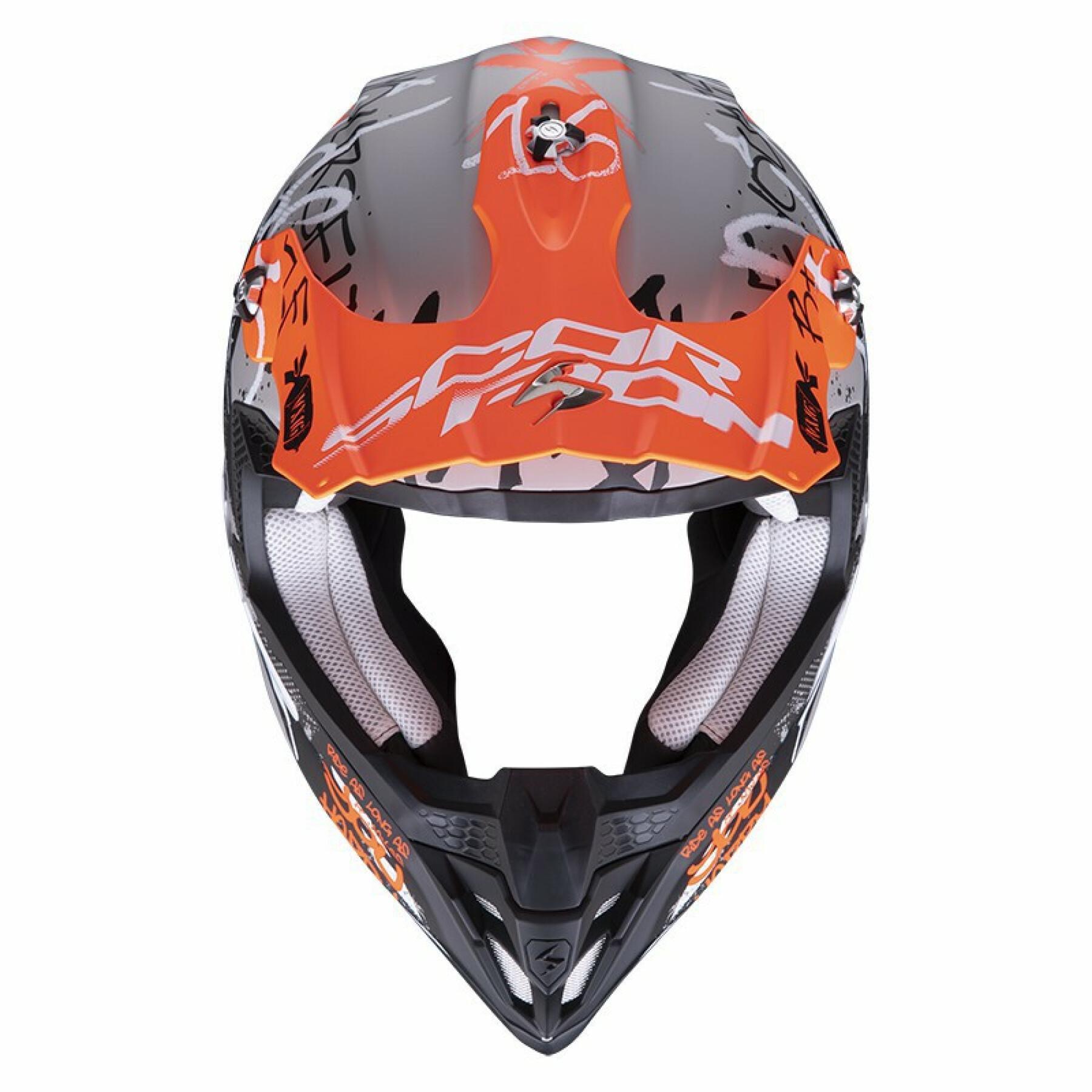 Cross helmet Scorpion VX-16 Air ORATIO