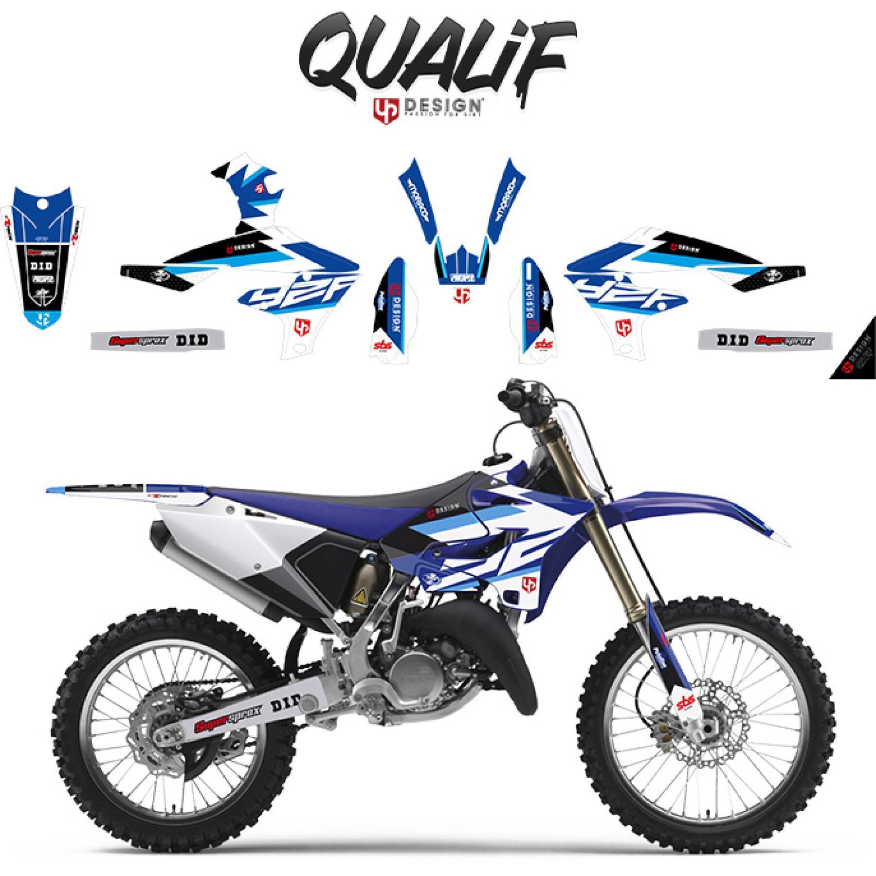 Stickers moto cross Up qualif yamaha yz 125 - 250 2015-2020