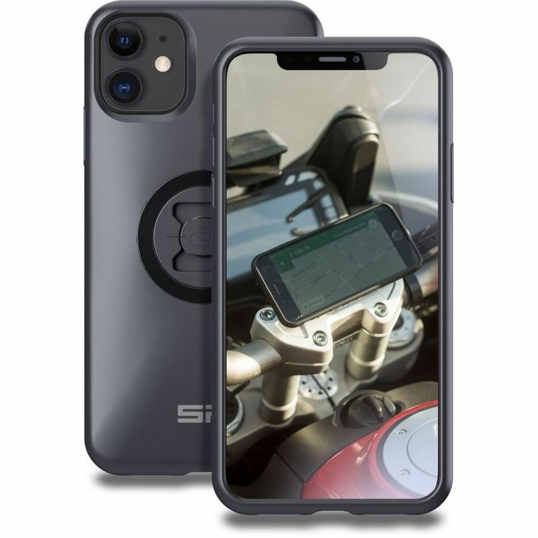Motorcycle smartphone holder Sp-Connect Pack Sp-Connect Moto Bundle Fixé Sur Guidon Iphone 11