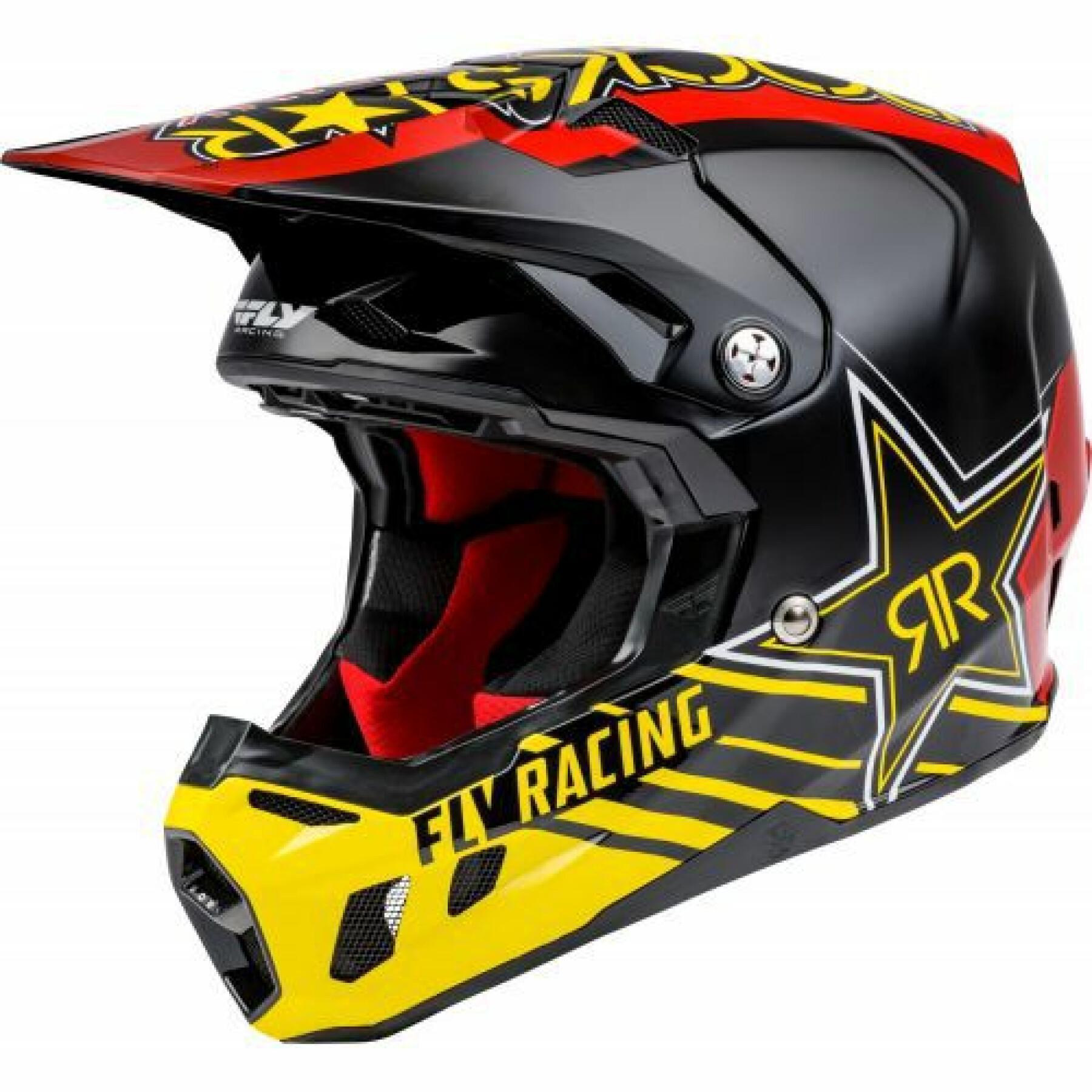 Motorcycle helmet Fly Racing Formula Cc Rockstar