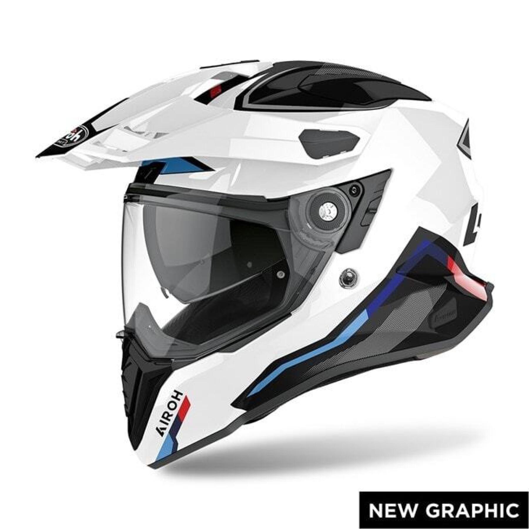 Motorcycle helmet Airoh commander Factor