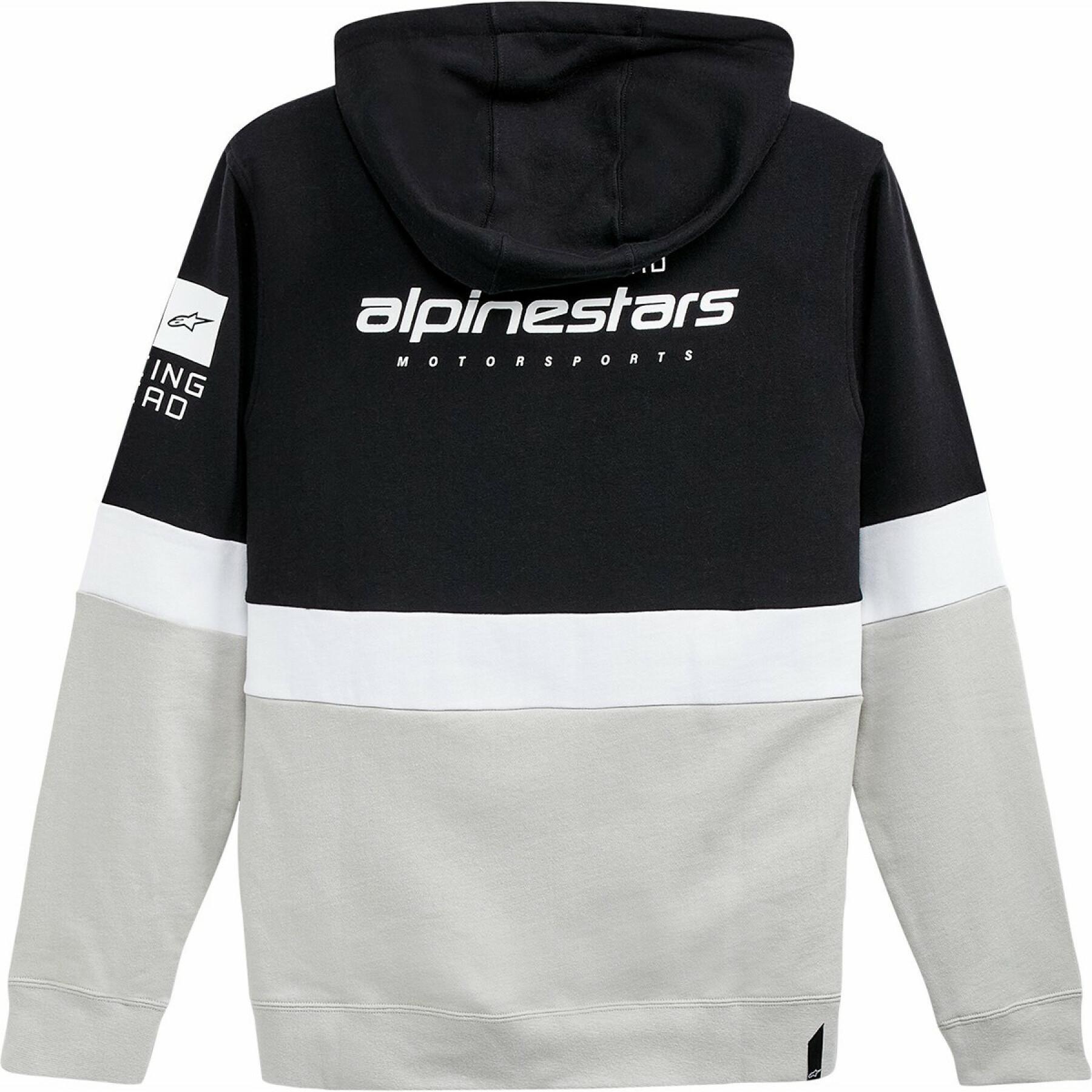 Hooded sweatshirt with zip Alpinestars Position