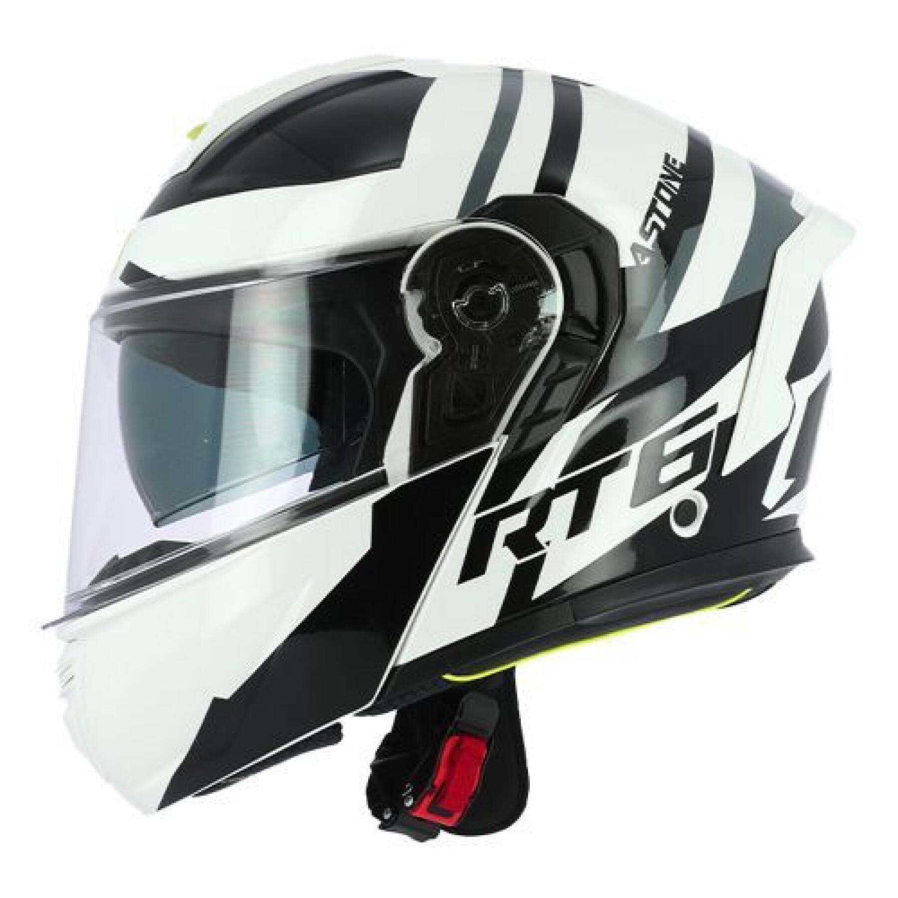 Modular motorcycle helmet Astone RT6 Graphic Desmo