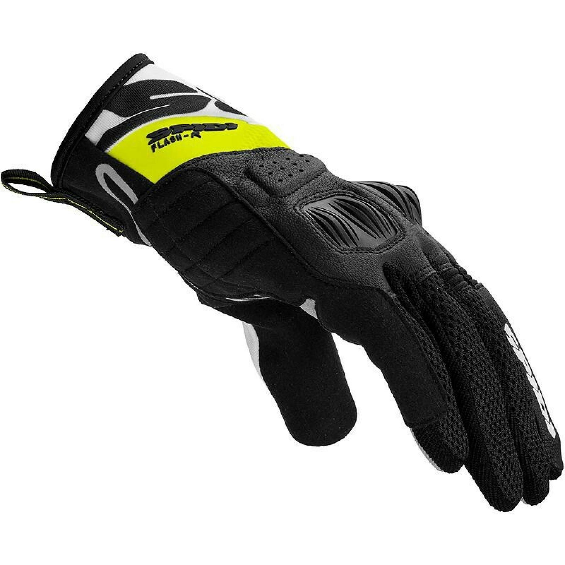 Mid-season motorcycle gloves Spidi flash-R evo K