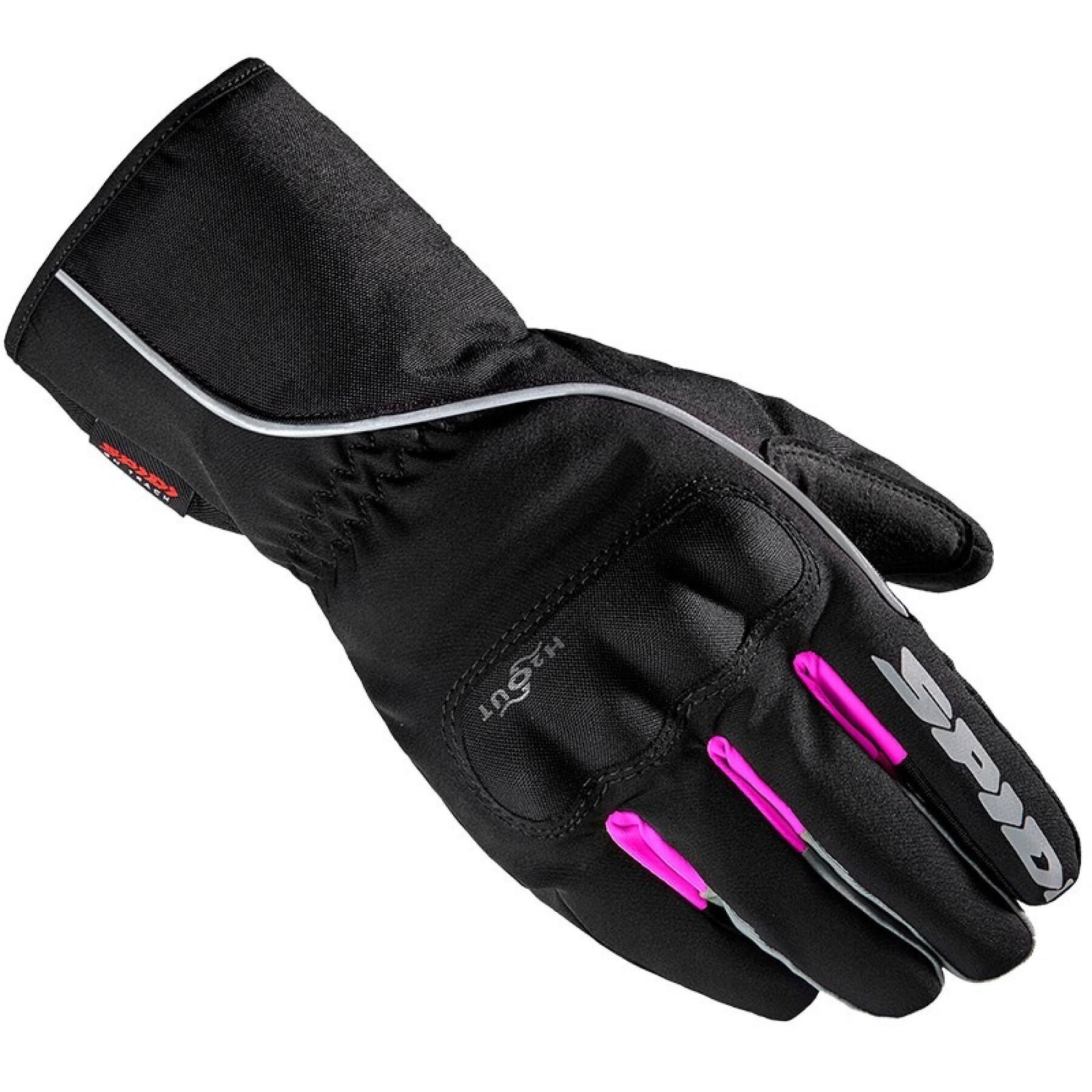 Women's winter motorcycle gloves Spidi wnt-2 kt3