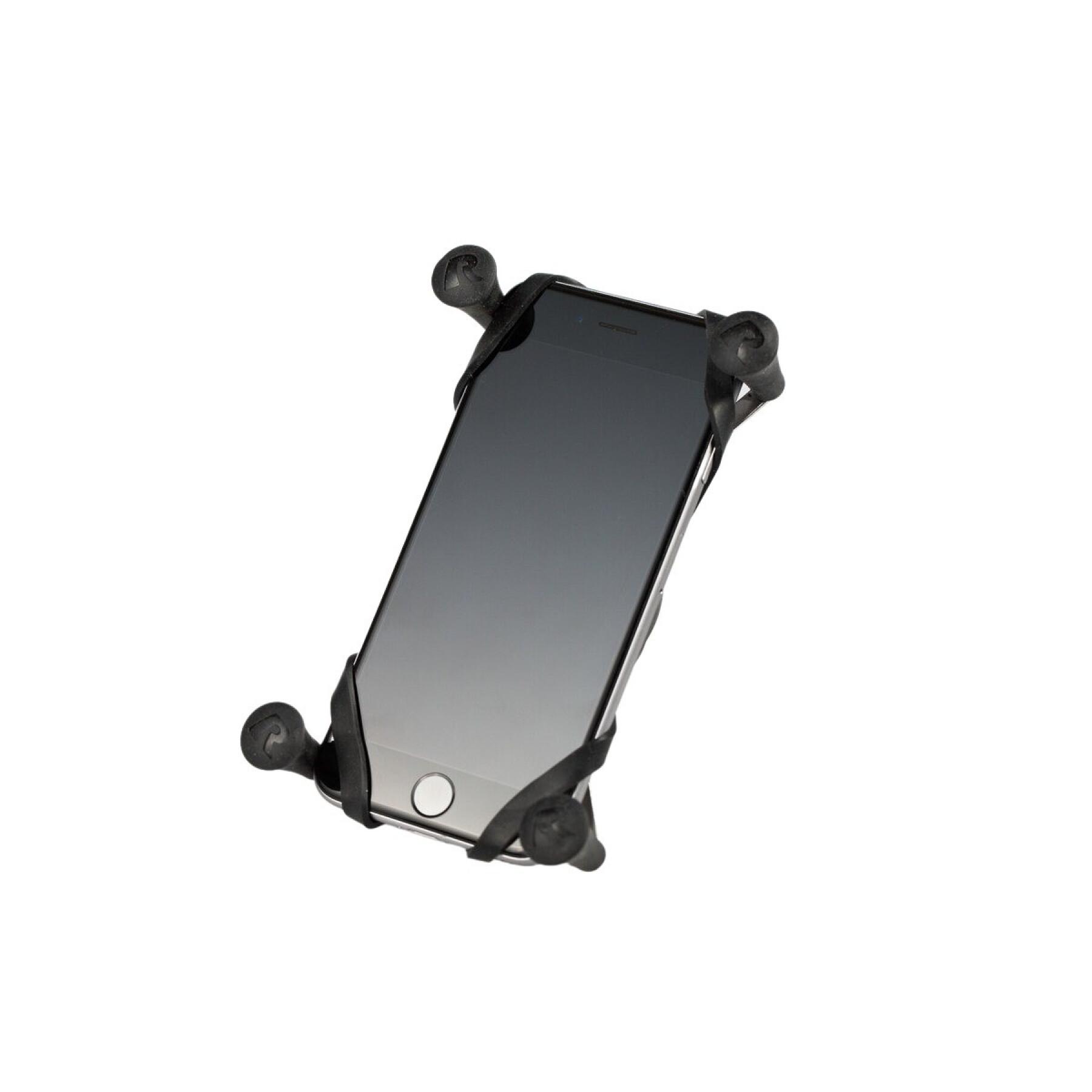 Phone holder for 2.2/8.2 cm wide ram arm SW-Motech x-grip