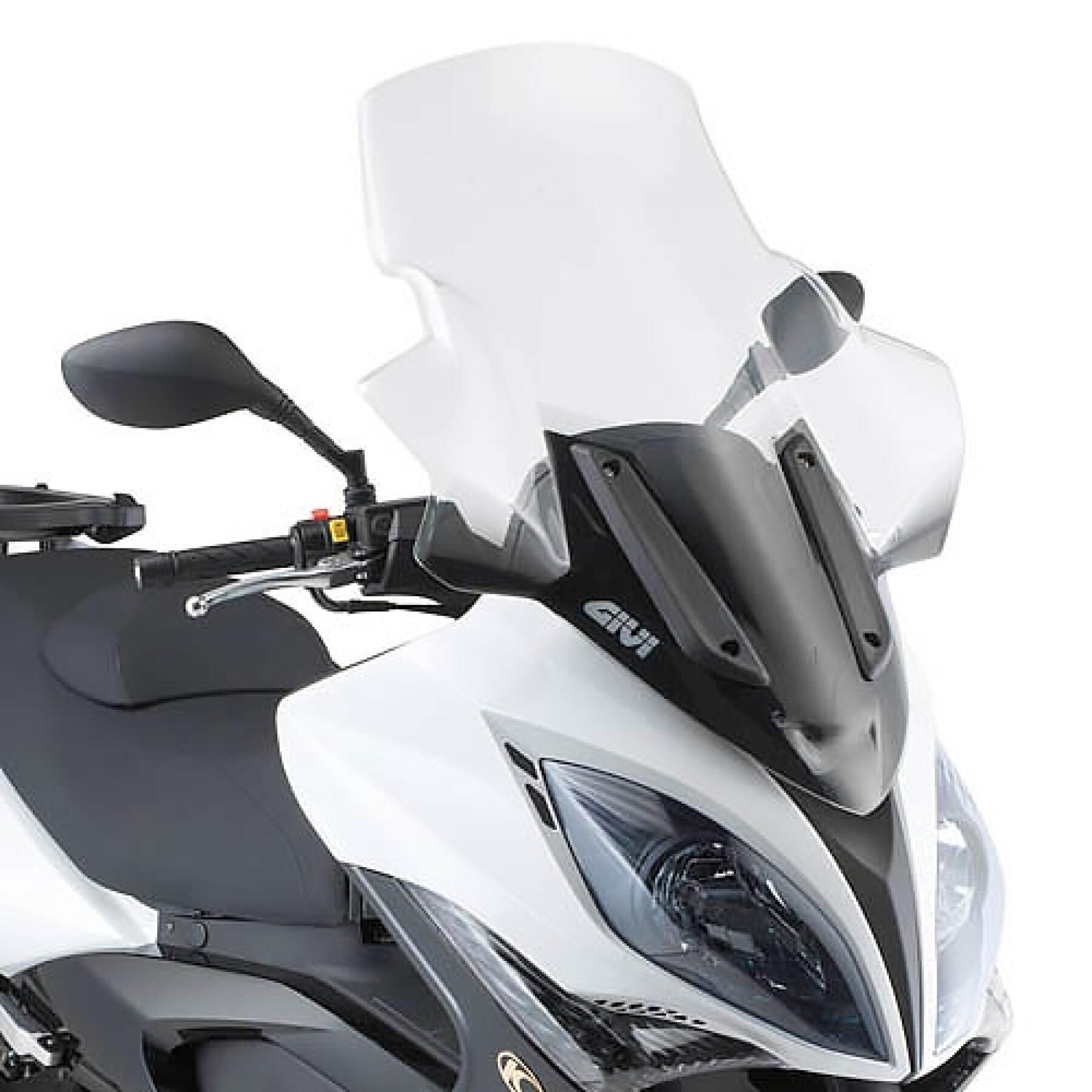 Scooter windshield Givi Kymco xciting 300i - 500i r (2009 à 2014)