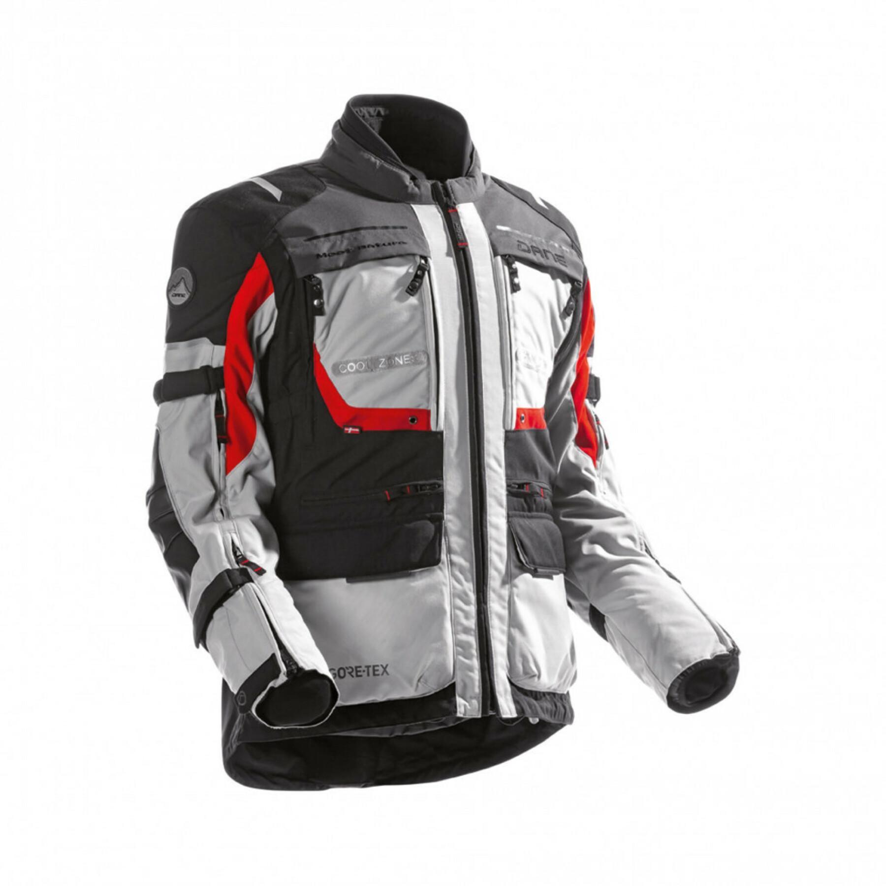 Motorcycle leather jacket Dane Reykholt Goretex