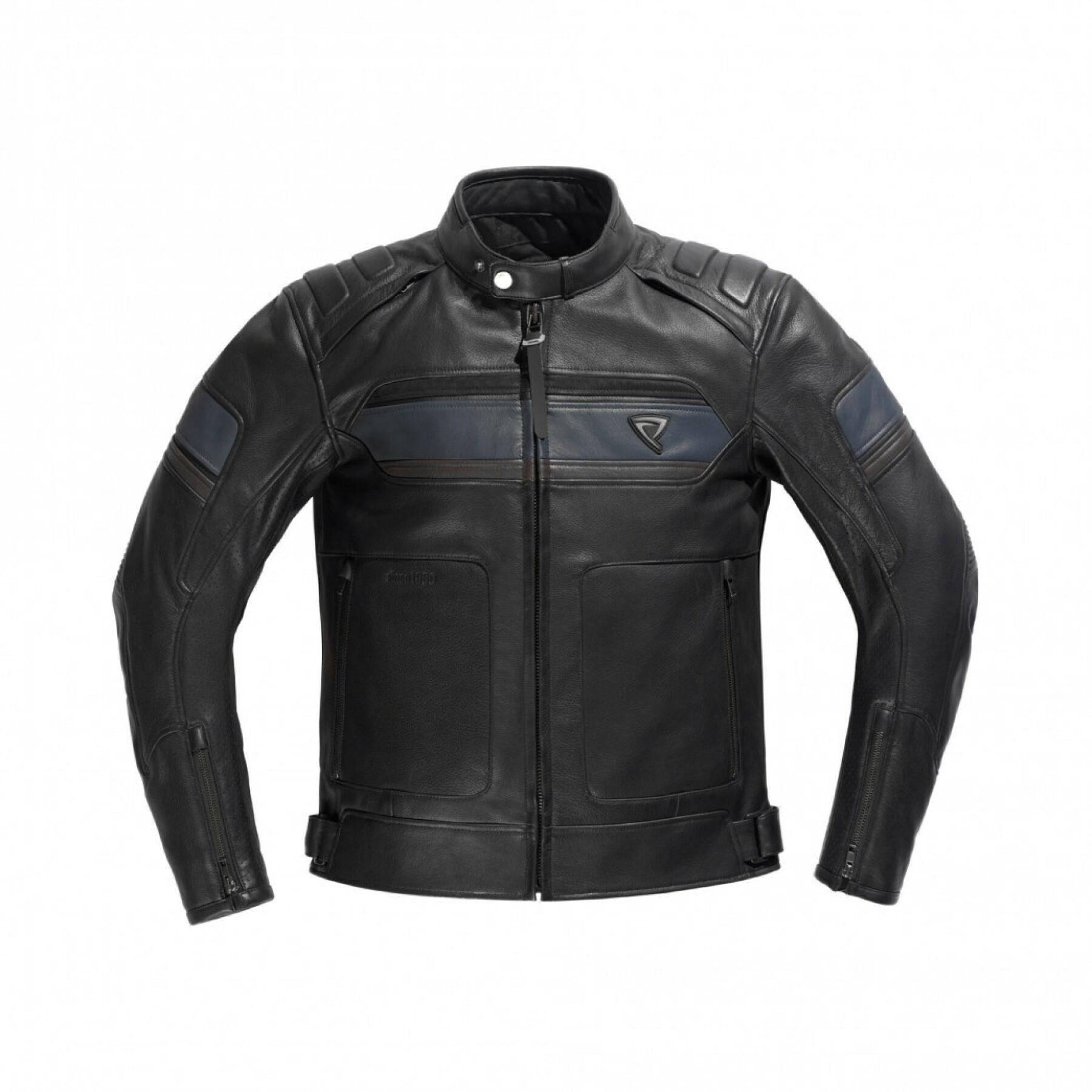 Motorcycle leather jacket Difi Basilisk
