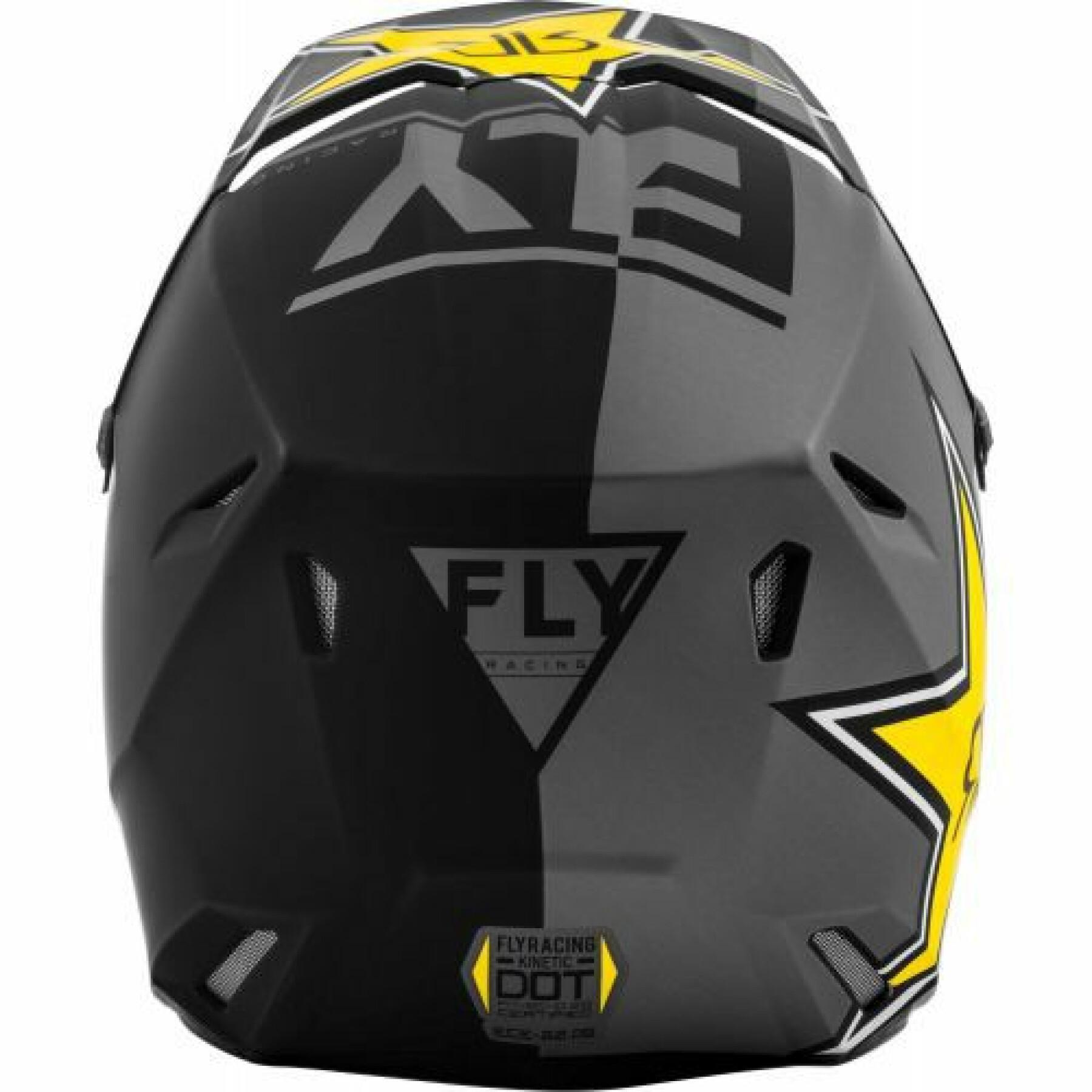 Motorcycle helmet Fly Racing Kinetic Rockstar 2021