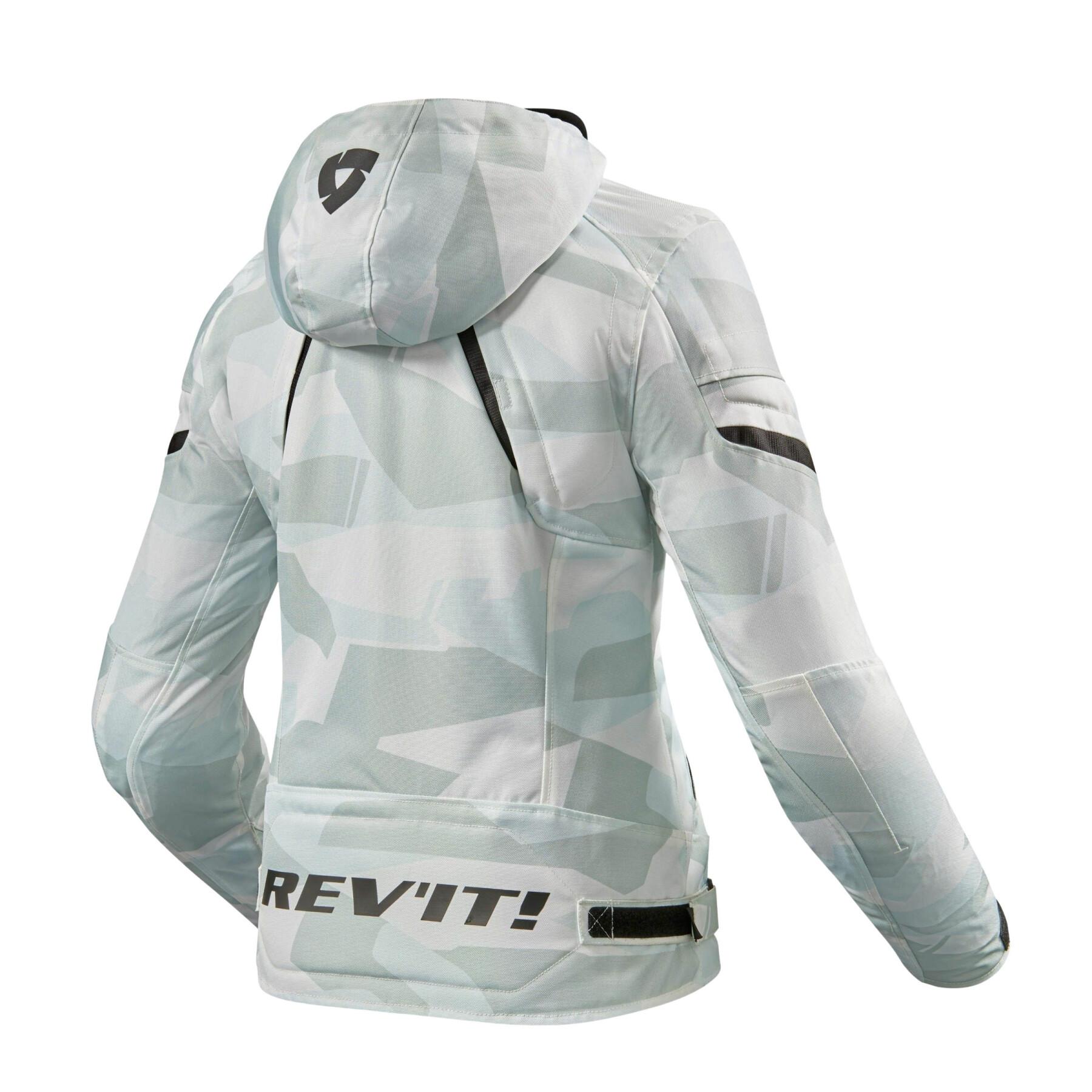 Women's motorcycle rain jacket Rev'it Flare 2
