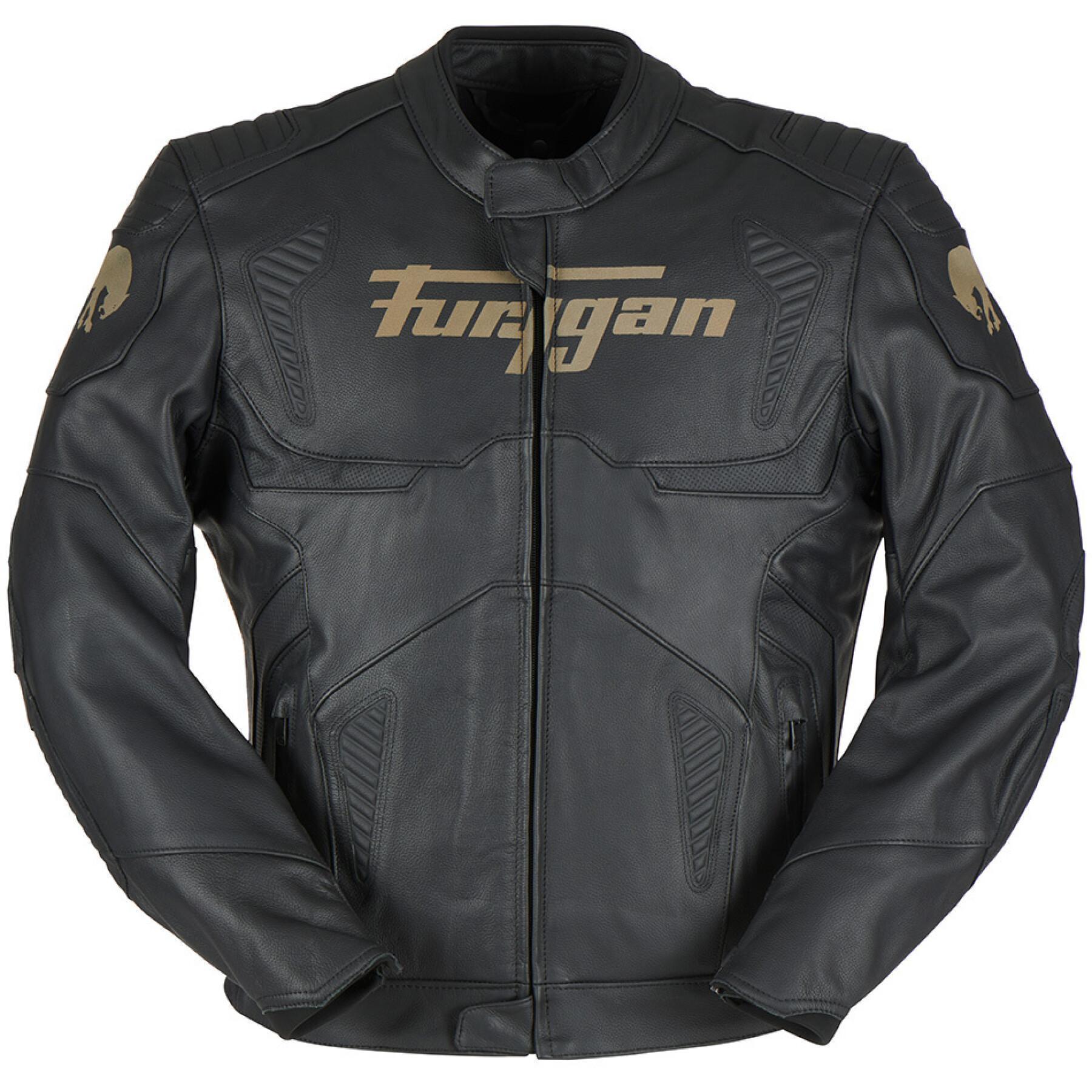 Leather motorcycle jacket Furygan Sherman evo