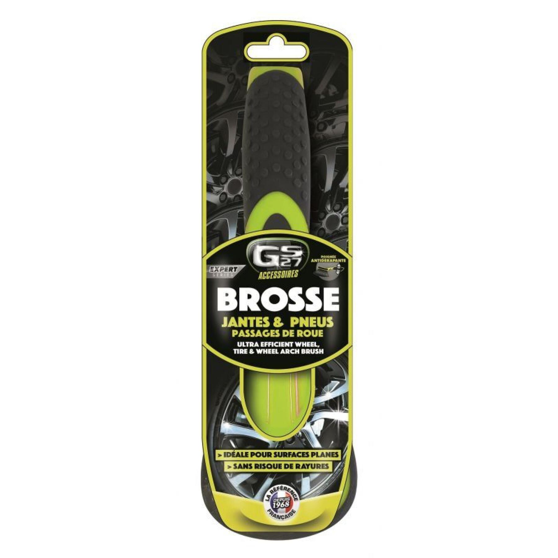 Motorcycle wheel & tire care brush GS27
