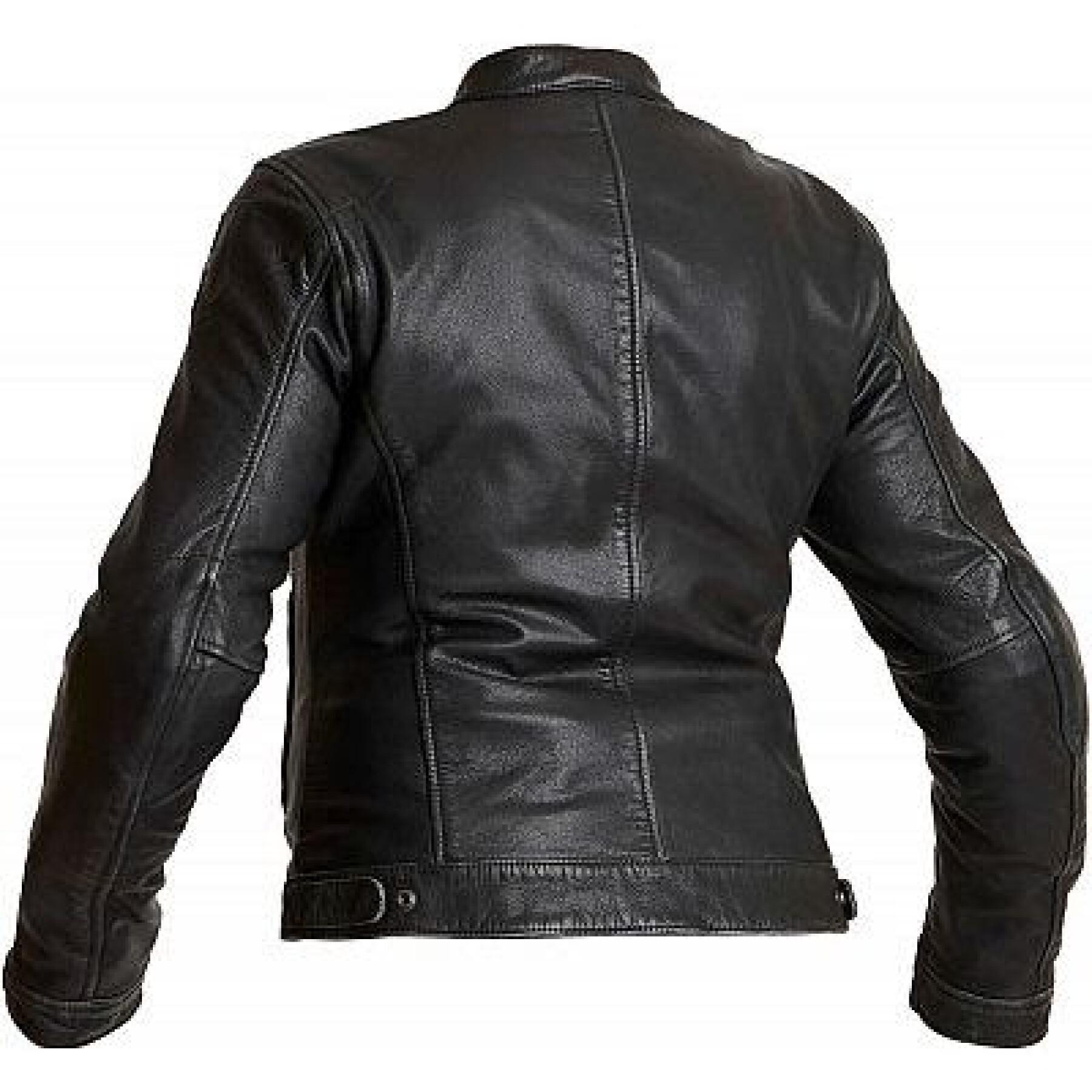 Leather motorcycle jacket for women Halvarssons Orsa
