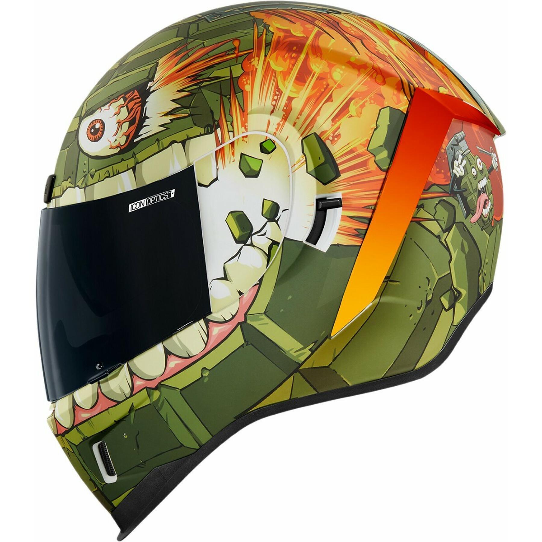 Full face motorcycle helmet Icon Airform Grenadier