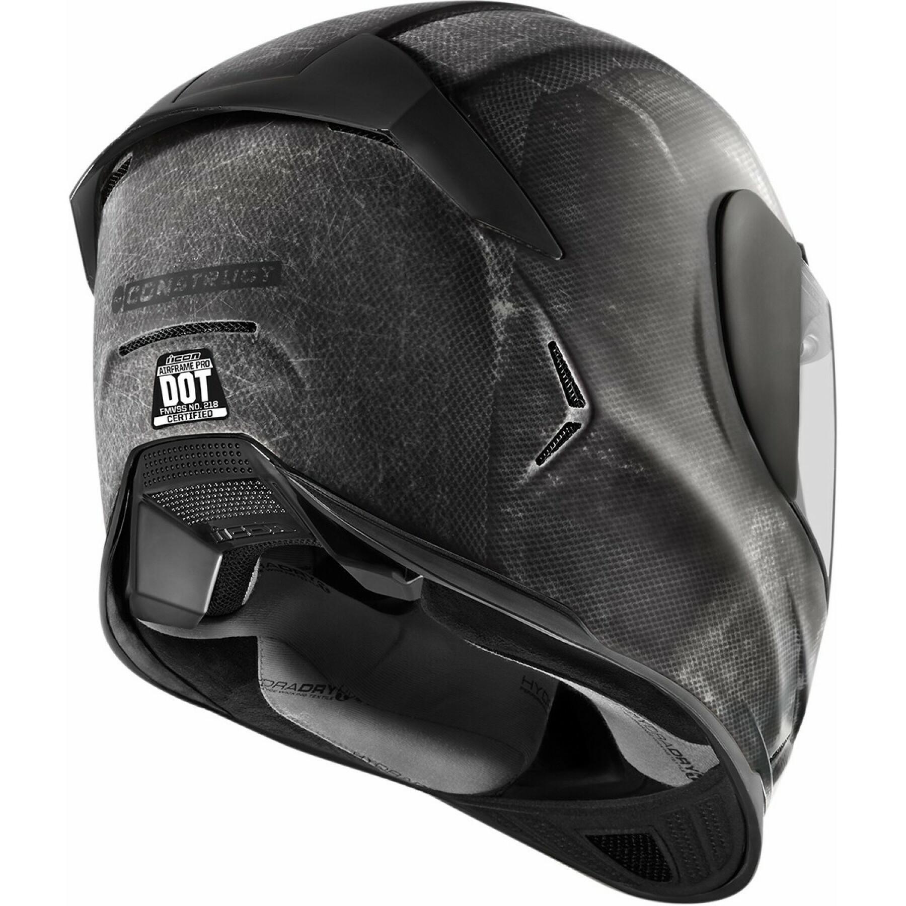 Full face motorcycle helmet Icon Airframe Pro Construct