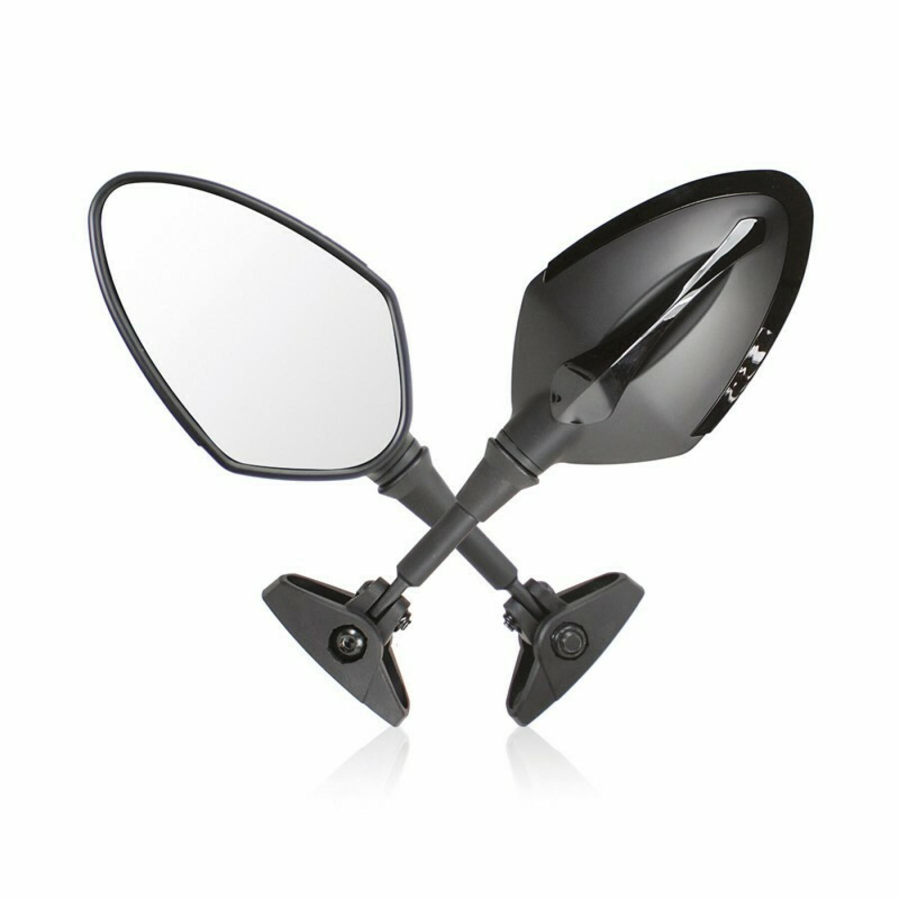 The pair of fairing approved motorcycle mirrors Chaft story