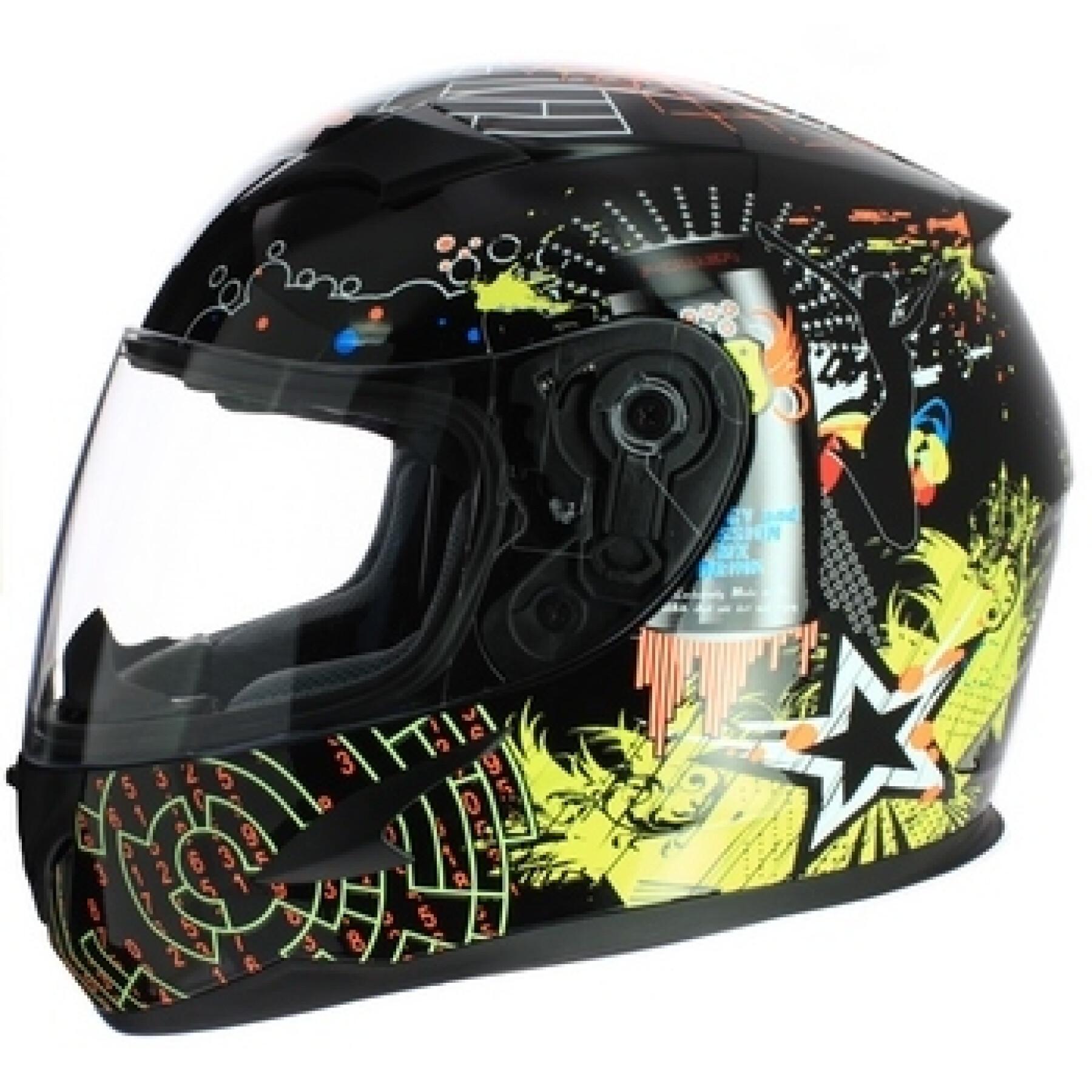 Full face motorcycle helmet Iota Pixy