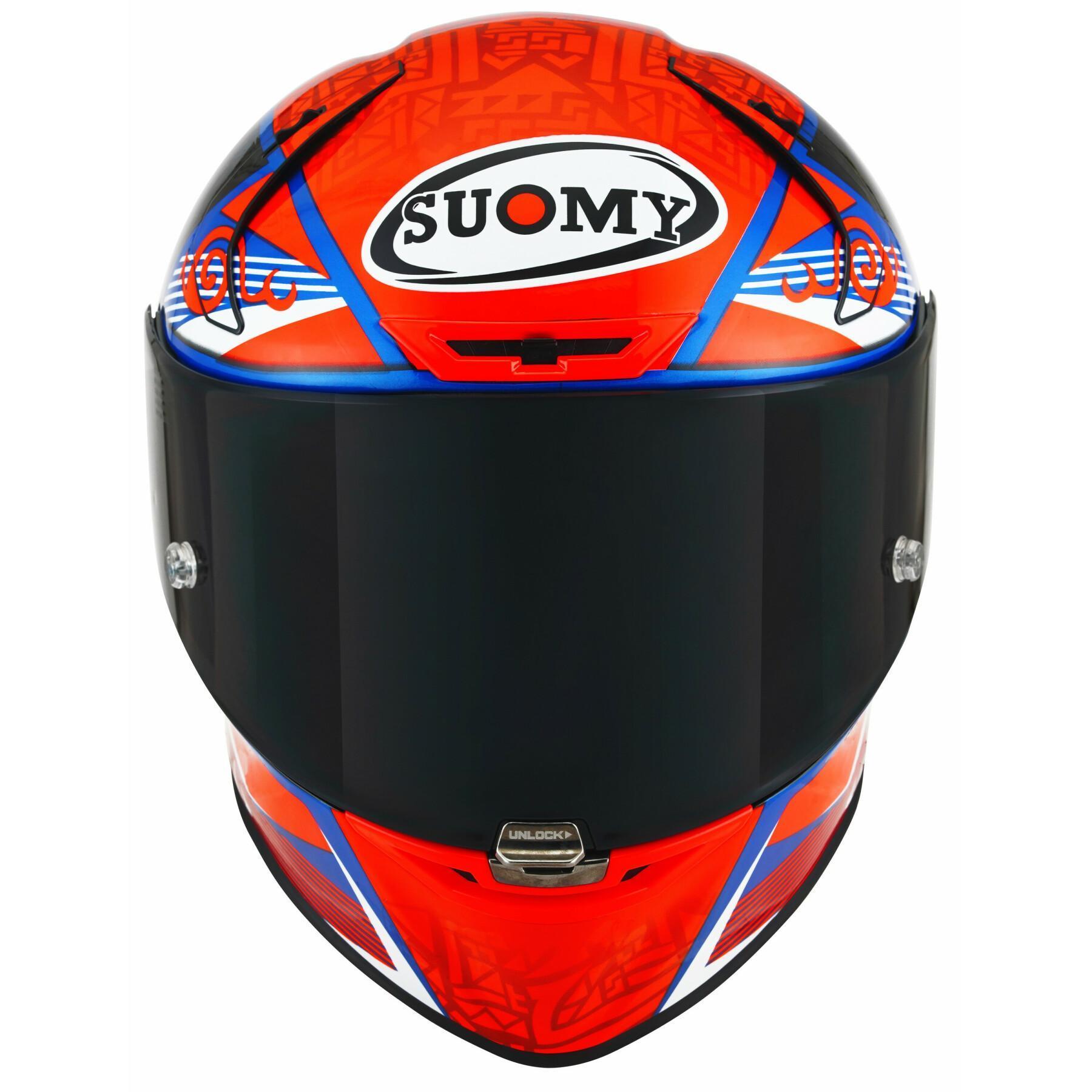 Track helmet Suomy sr-gp bagnaia replica 2021 w/o sponsor