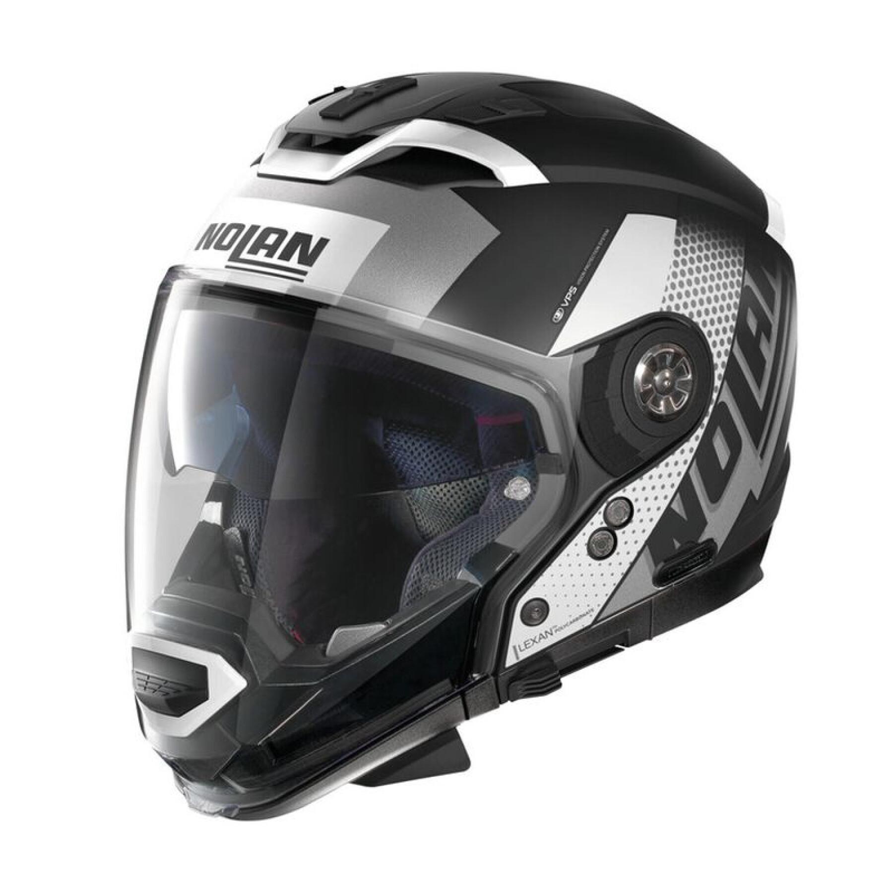 Motorcycle crossover helmet n70-2 gt Nolan Celeres N-Com Flat 30