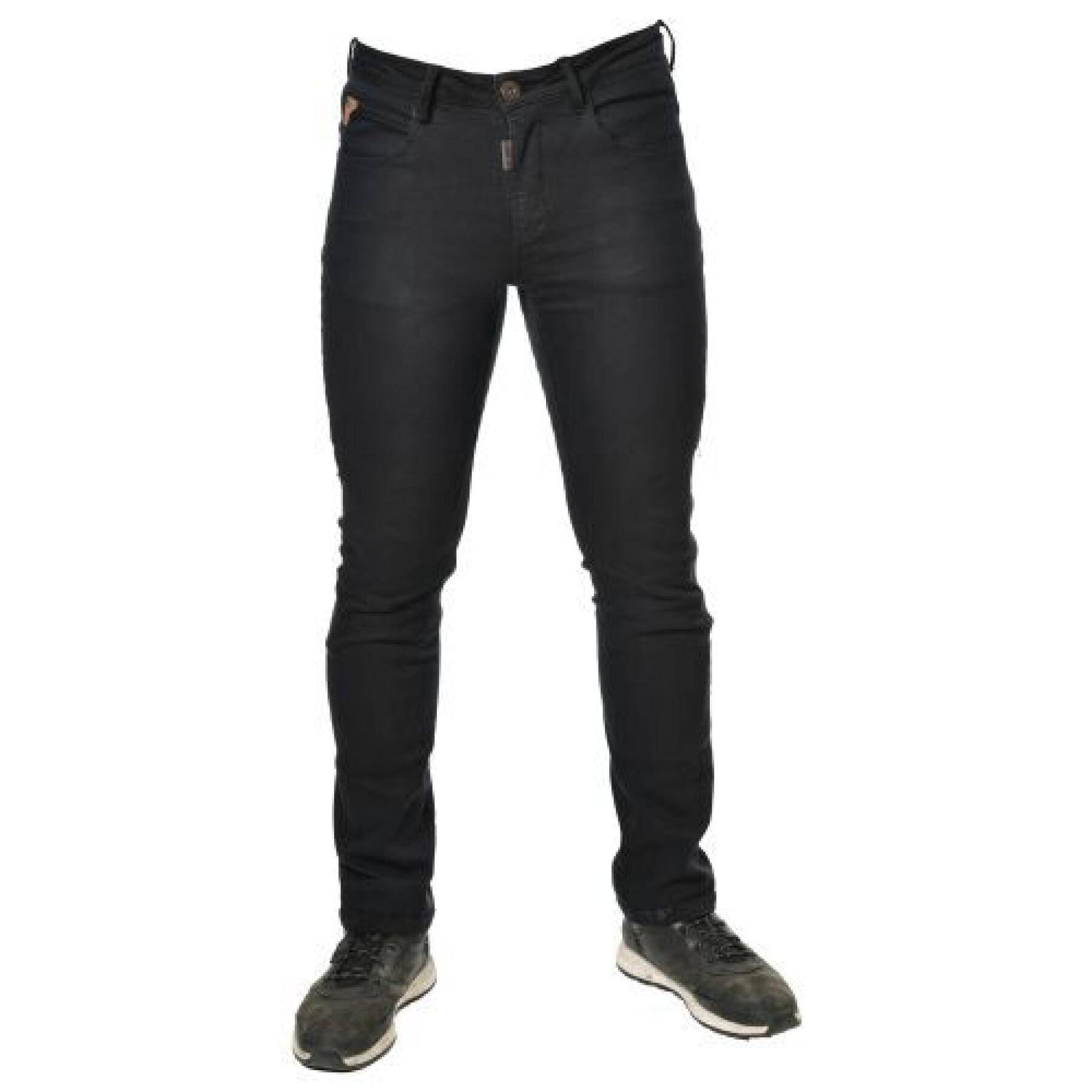 Jeans motorcycle Overlap Hary Overdyed Single Layer Homologated