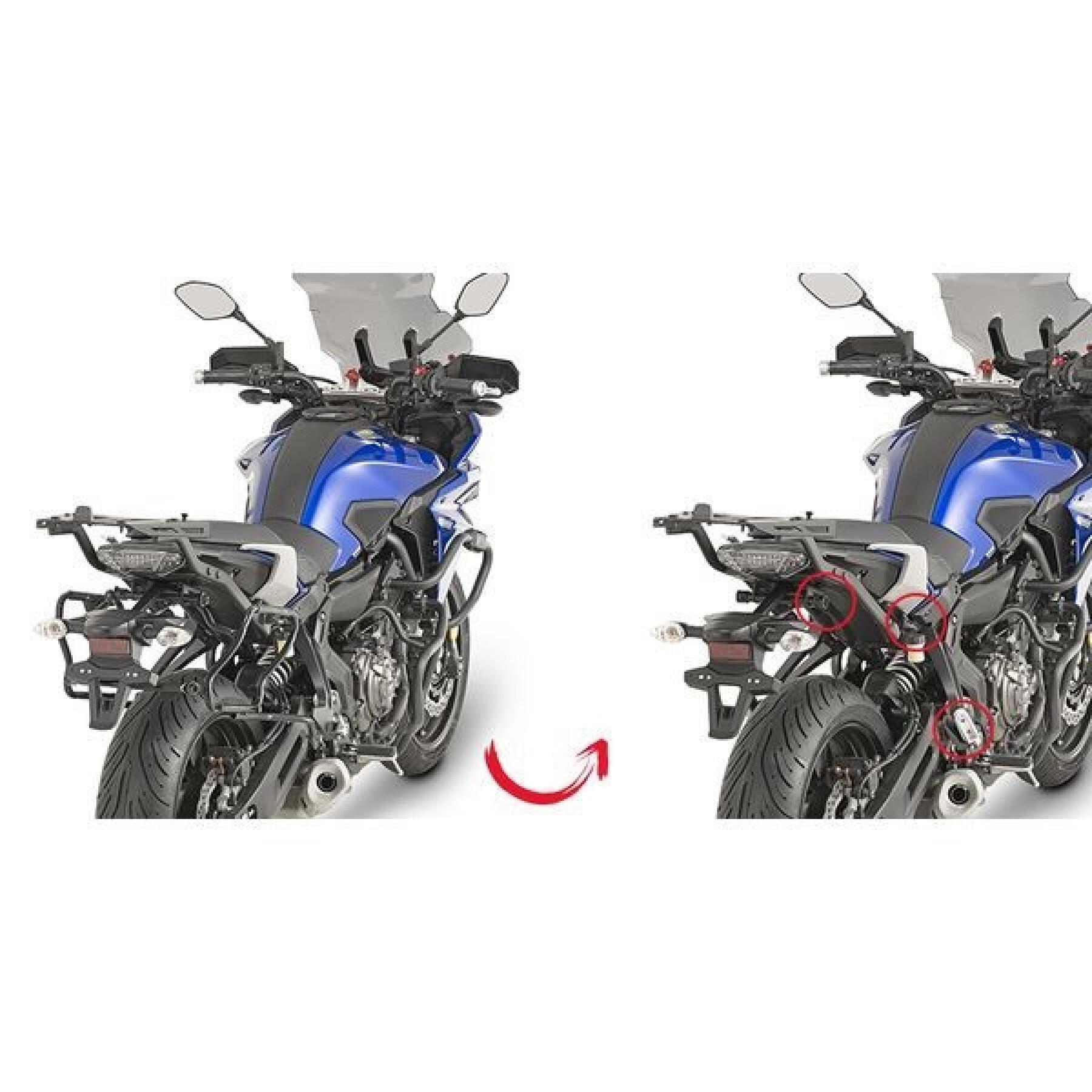 Motorcycle side case support Givi Monokey Side Yamaha 700 Tracer (20)