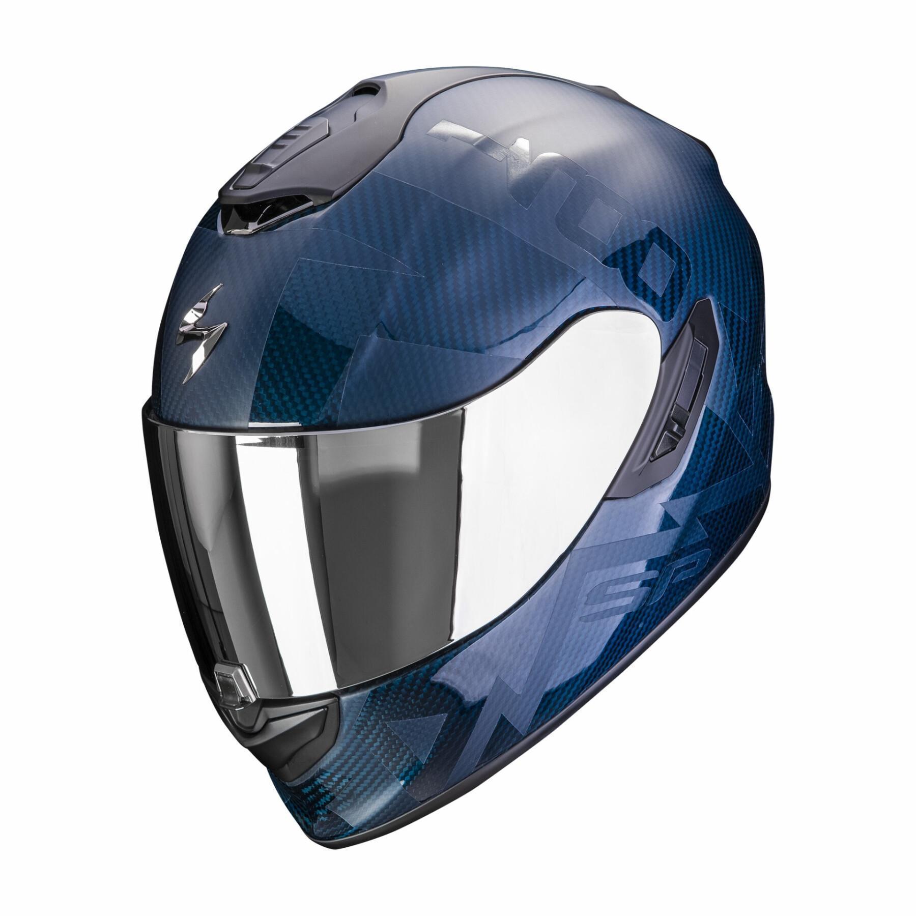 Full face motorcycle helmet Scorpion Exo-1400 Evo Carbon Air Cerebro ECE 22-06