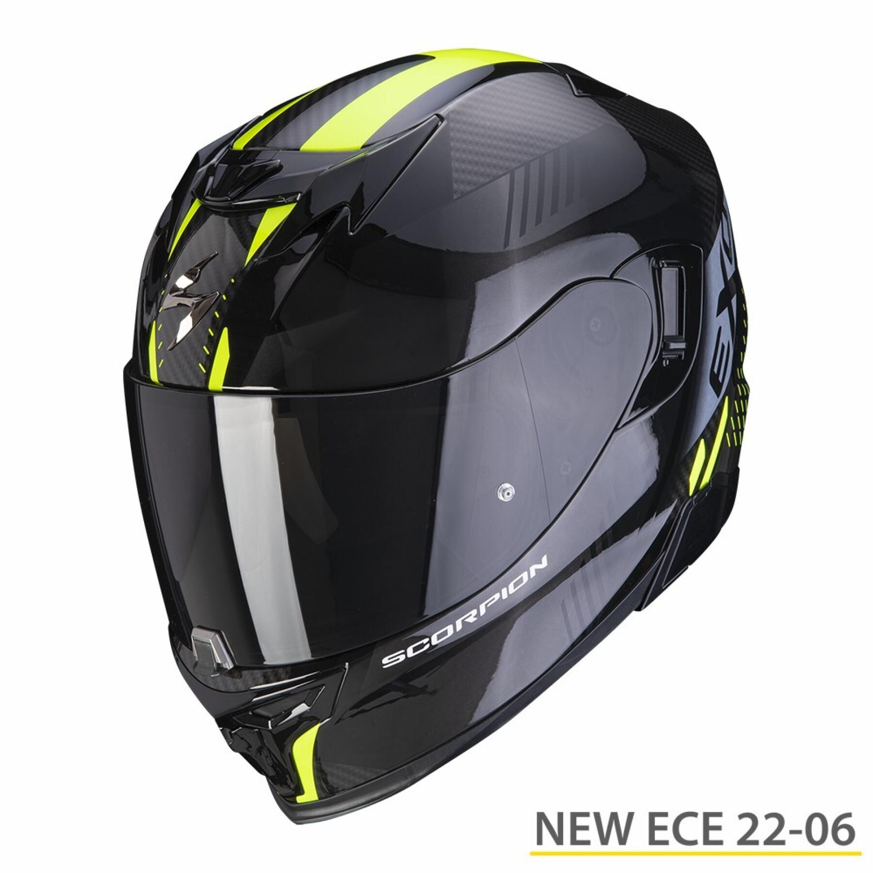 Full face motorcycle helmet Scorpion Exo-520 Evo Air Laten ECE 22-06