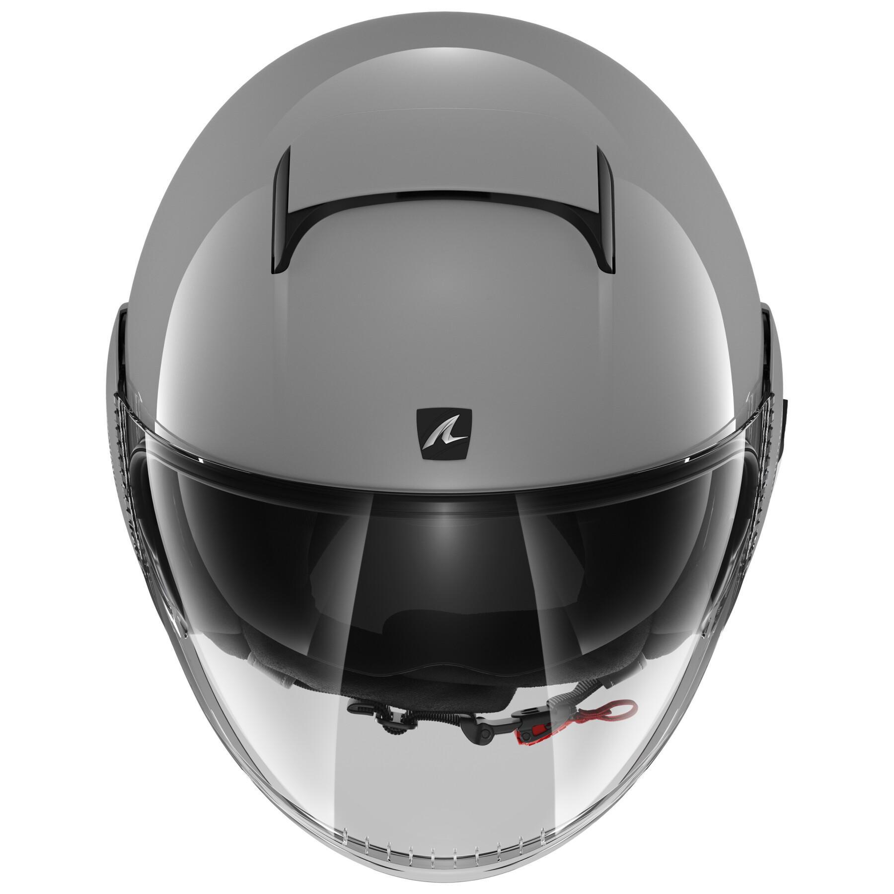 Motorcycle helmet jet Shark Nano Blank