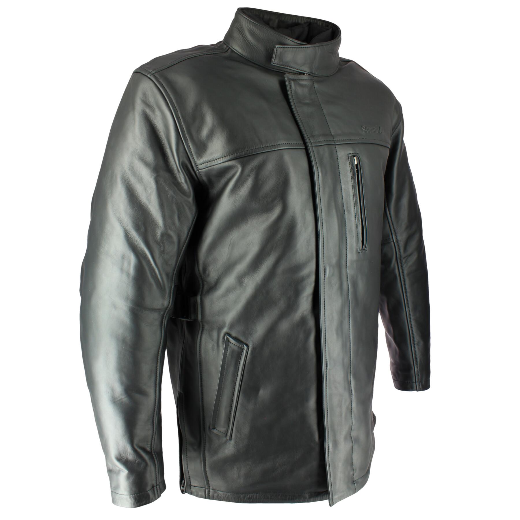 Motorcycle leather jacket Soubirac Cortez