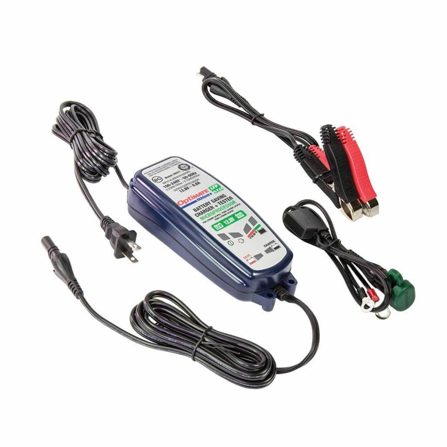 Motorcycle battery charger Tecmate Optimate Lithium 0.8A