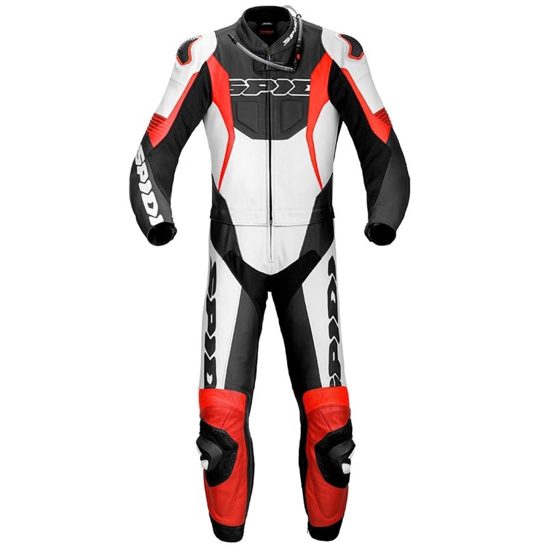 Leather motorcycle suit Spidi sport warrior tour