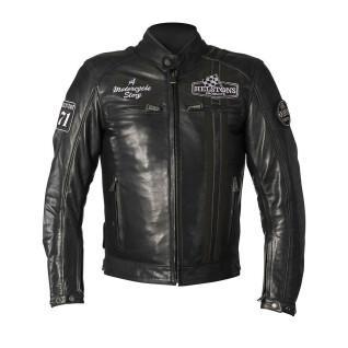 rag motorcycle leather jacket Helstons indy