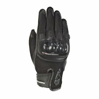 Motorcycle gloves summer leather woman Ixon rs rise air