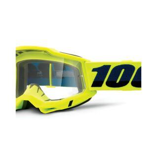 Motorcycle cross mask clear screen 100% Accuri 2 OTG