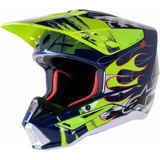 Full face motorcycle helmet Alpinestars SM5 Rash