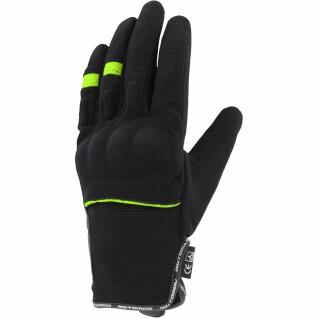 Motorcycle gloves summer approved Motomod TS01 Fluo