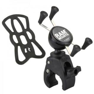 Motorcycle smartphone holder RAM Mounts X-Grip® fixation Snap-Link™ Tough-Claw™