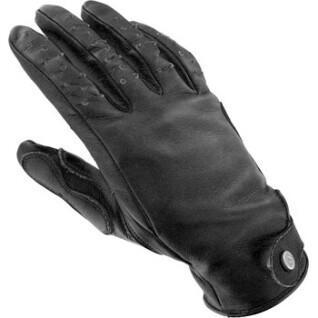 Cowhide mid-season motorcycle gloves Vaughan monaco