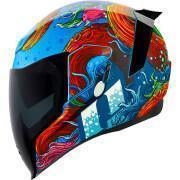 Full face motorcycle helmet Icon aflt inky