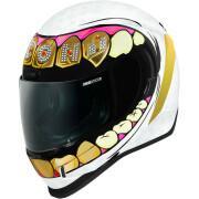 Full face motorcycle helmet Icon afrm grillz