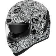 Full face motorcycle helmet Icon afrm chantilly