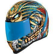 Full face motorcycle helmet Icon afrm pharaoh gd