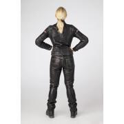 Leather motorcycle jacket for women Halvarssons Eagle